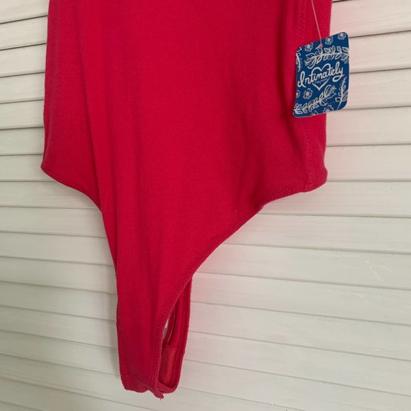 NWT Free People Intimately Byron Bodysuit Pink Size Small - Picture 8 of 11